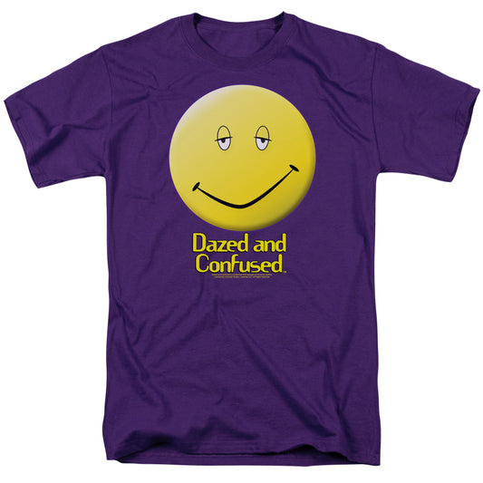 Dazed And Confused - Dazed Smile - Short Sleeve Adult 18/1 - Purple T-shirt