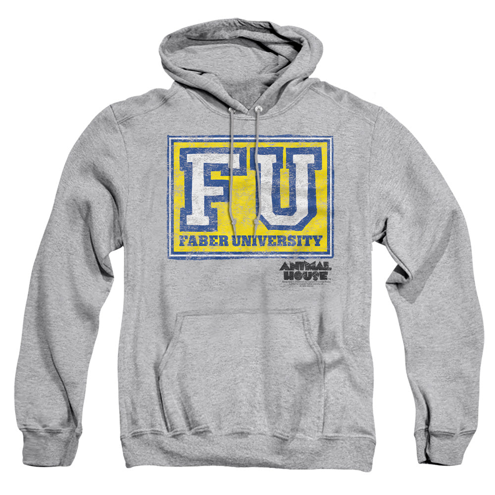 Animal House - Faber University - Adult Pull-over Hoodie - Athletic Heather