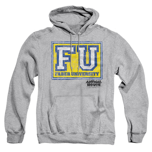 Animal House - Faber University - Adult Pull-over Hoodie - Athletic Heather