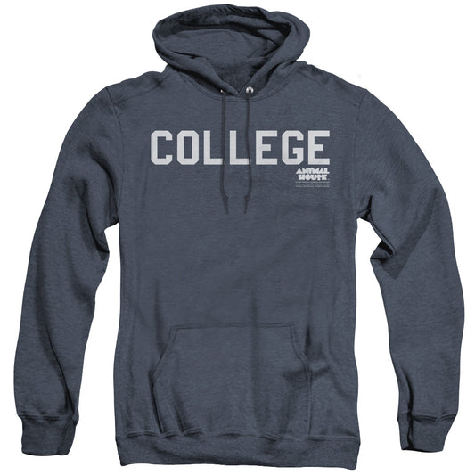 Animal House - College - Adult Heather Hoodie - Navy