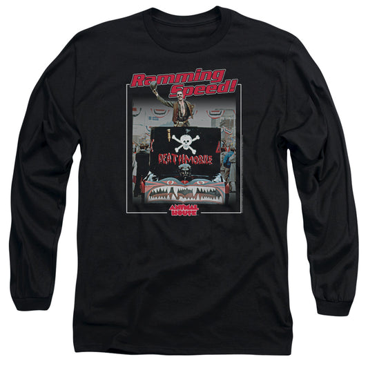 Animal House - Ramming Speed - Long Sleeve Adult 18/1 - Black - Sm - Black T-shirt