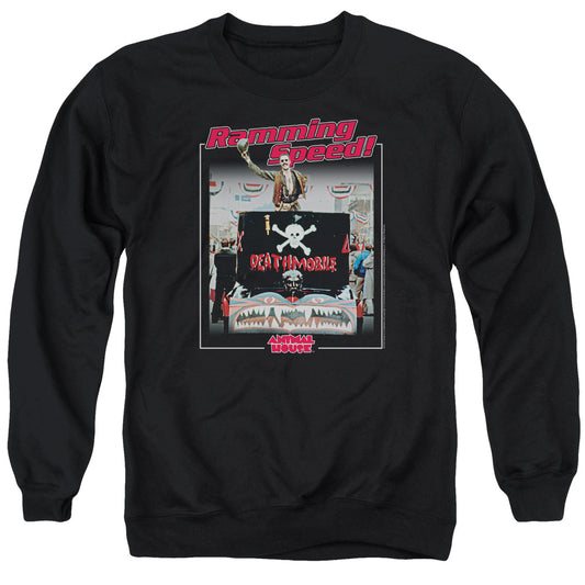 Animal House - Ramming Speed - Adult Crewneck Sweatshirt - Black
