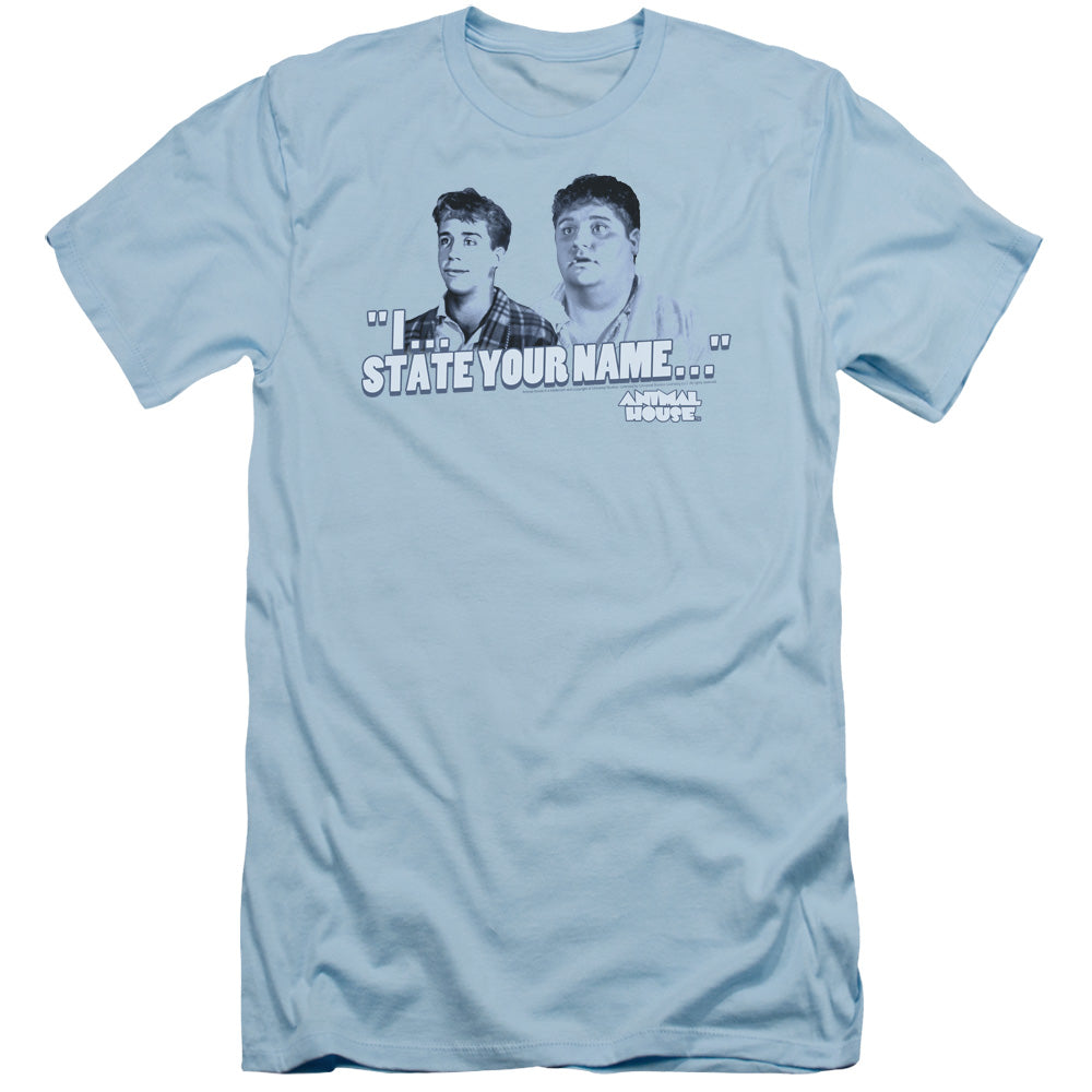 Animal House - Pledges - Short Sleeve Adult 30/1 - Light Blue - Sm - Light Blue T-shirt