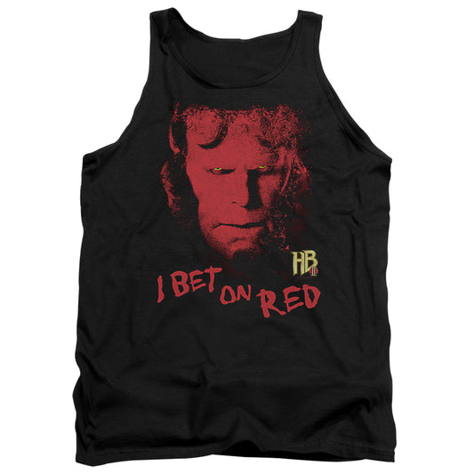 Hellboy Ii - I Bet On Red - Adult Tank - Black