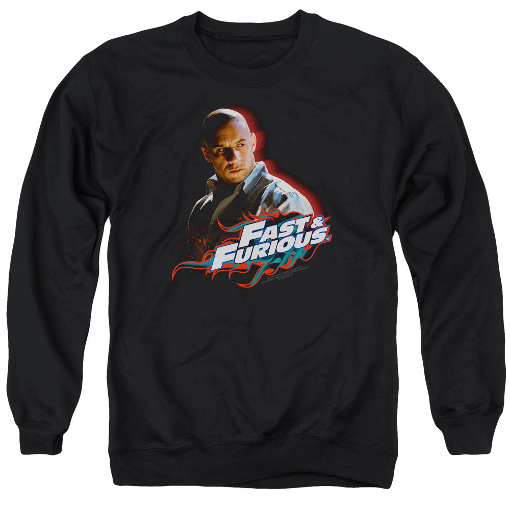 Fast And The Furious - Toretto - Adult Crewneck Sweatshirt - Black