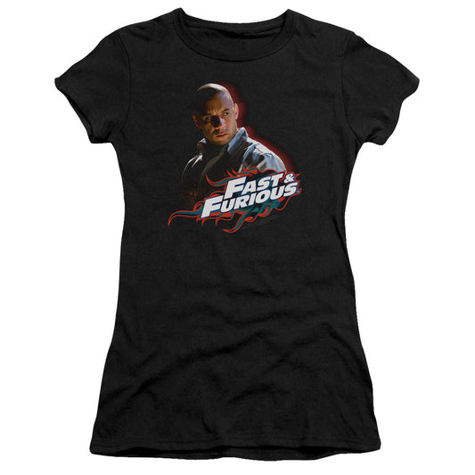 Fast And The Furious - Toretto - Short Sleeve Junior Sheer - Black - Sm - Black T-shirt