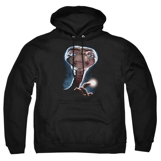 Et - Portrait - Adult Pull-over Hoodie - Black
