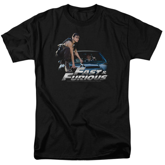 Fast And The Furious - Car Ride - Short Sleeve Adult 18/1 - Black - Sm - Black T-shirt