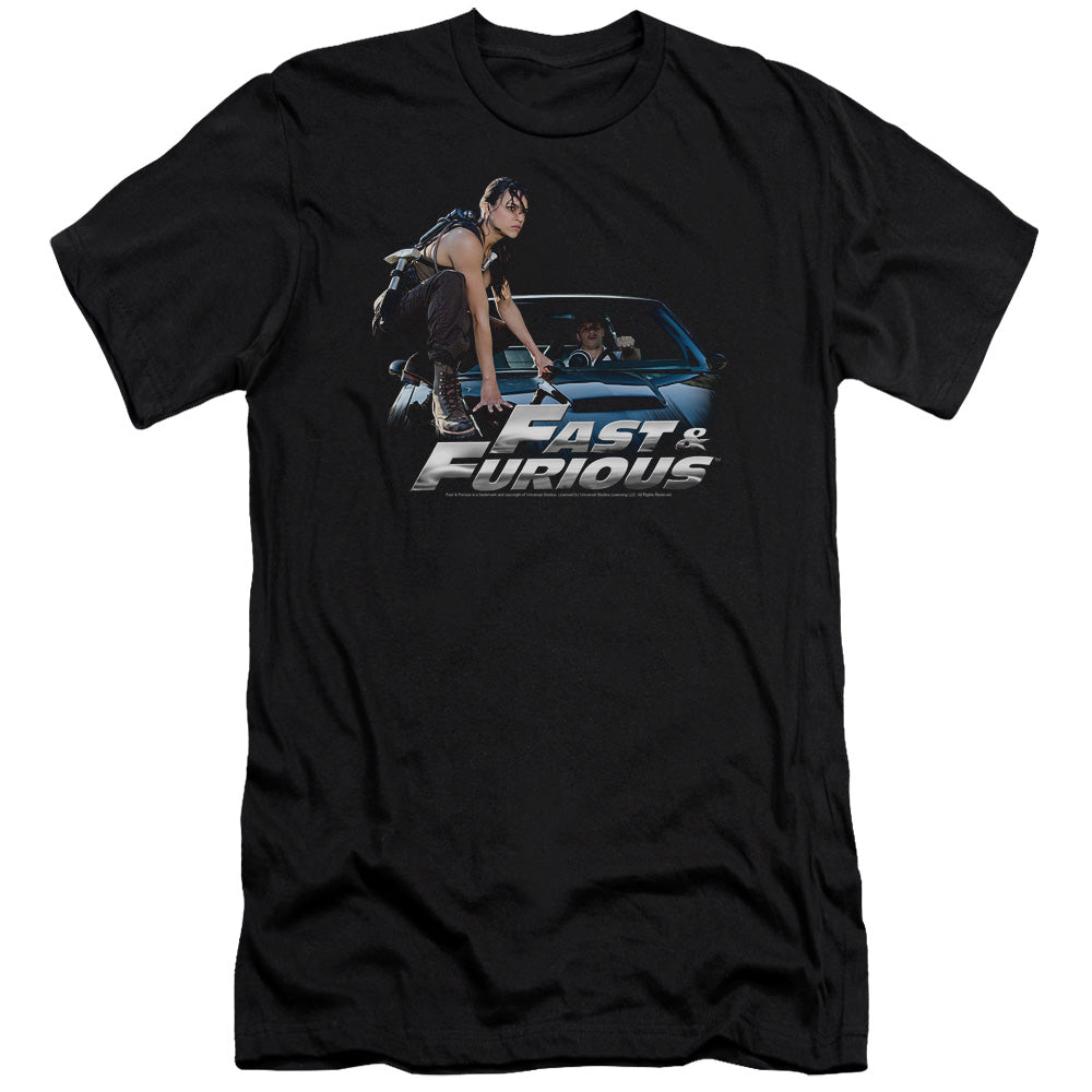 Fast And The Furious - Car Ride - Short Sleeve Adult 30/1 - Black - Sm - Black T-shirt