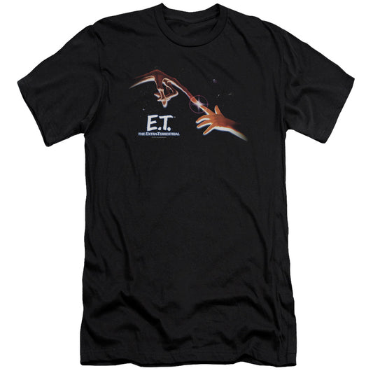 Et - Poster - Short Sleeve Adult 30/1 - Black - Sm - Black T-shirt