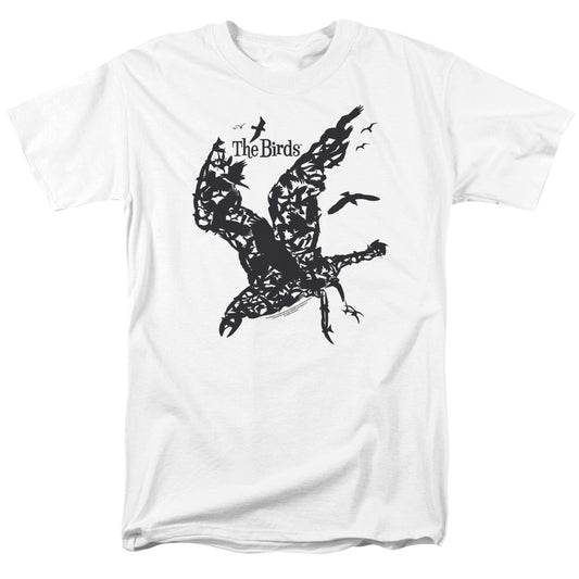 Birds - Title - Short Sleeve Adult 18/1 - White T-shirt
