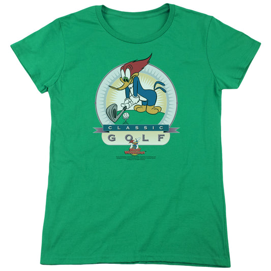 WOODY WOODPECKER CLASSIC GOLF-S/S WOMENS T-Shirt