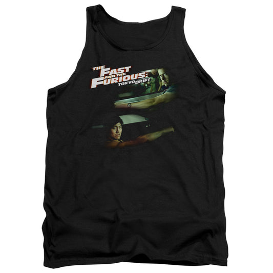Tokyo Drift - Drifting Together - Adult Tank - Black