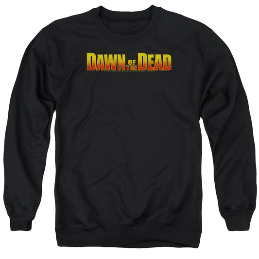 Dawn Of The Dead - Dawn Logo - Adult Crewneck Sweatshirt - Black