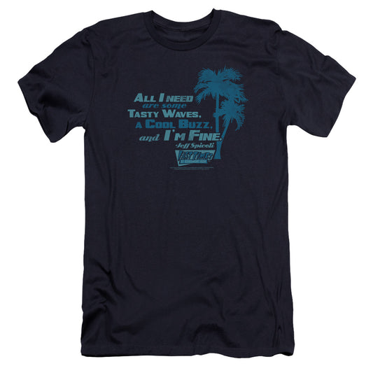 Fast Times Ridgemont High - All I Need-premuim Canvas Adult Slim Fit 30/1 - Navy