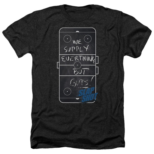 Slap Shot - Chalkboard - Adult Heather-black