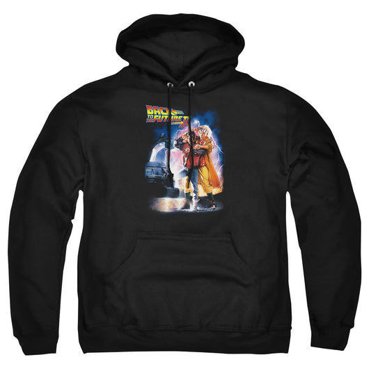 Back To The Future Ii - Poster - Adult Pull-over Hoodie - Black