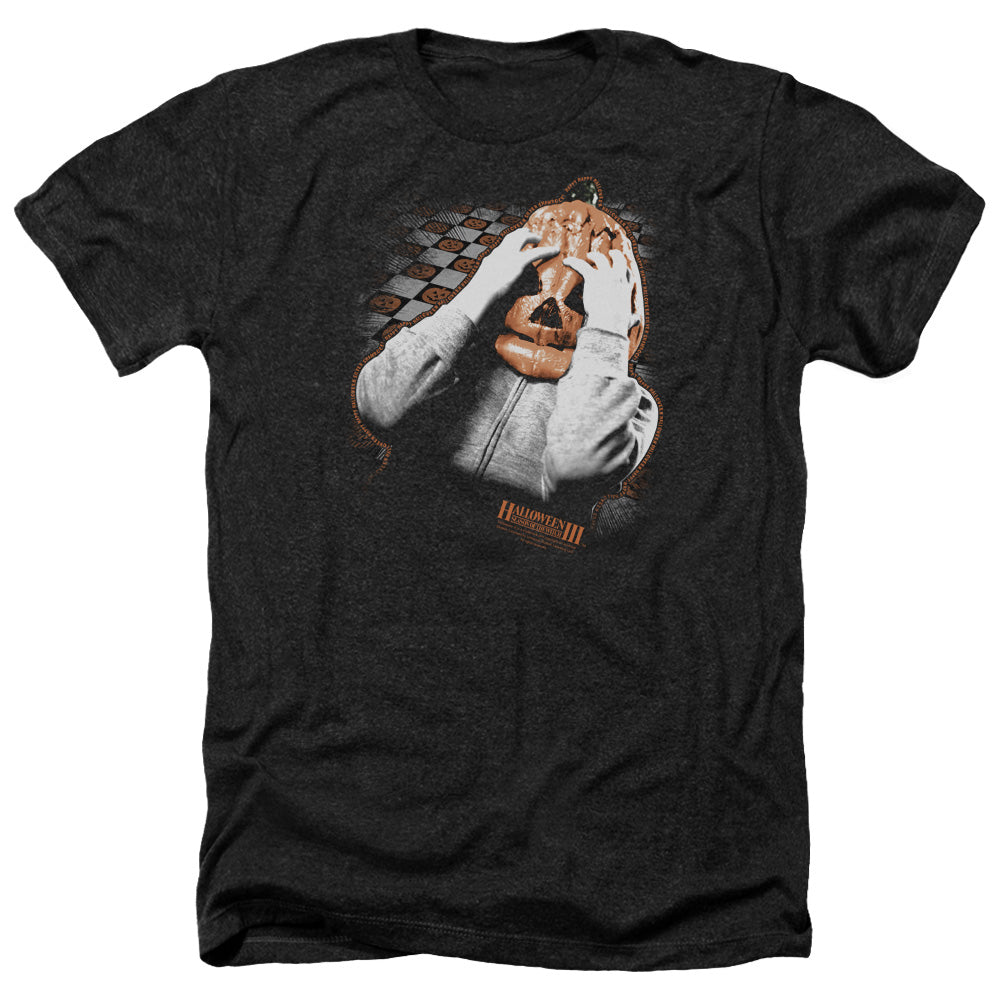 Halloween Iii - Pumpkin Mask - Adult Heather-black