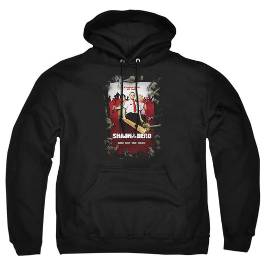 Shaun Of The Dead - Poster - Adult Pull-over Hoodie - Black