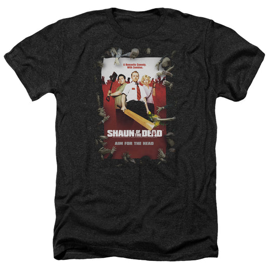 Shaun Of The Dead - Poster - Adult Heather-black