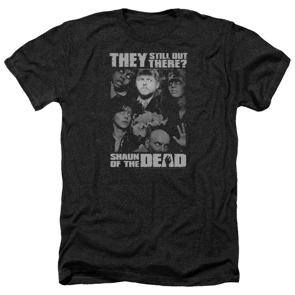 Shaun Of The Dead - Still Out There - Adult Heather-black