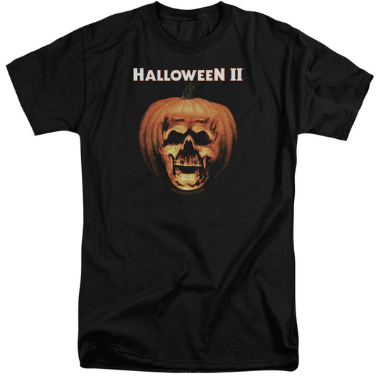Halloween Ii - Pumpkin Shell - Short Sleeve Adult Tall - Black - Xl - Black T-shirt