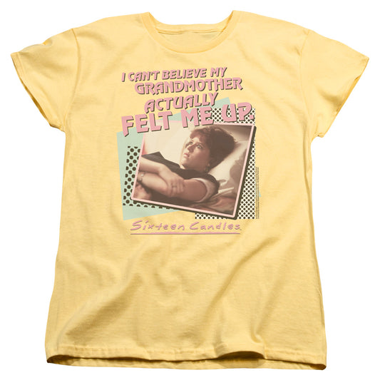 Sixteen Candles - Grandmother - Short Sleeve Womens Tee - Banana T-shirt