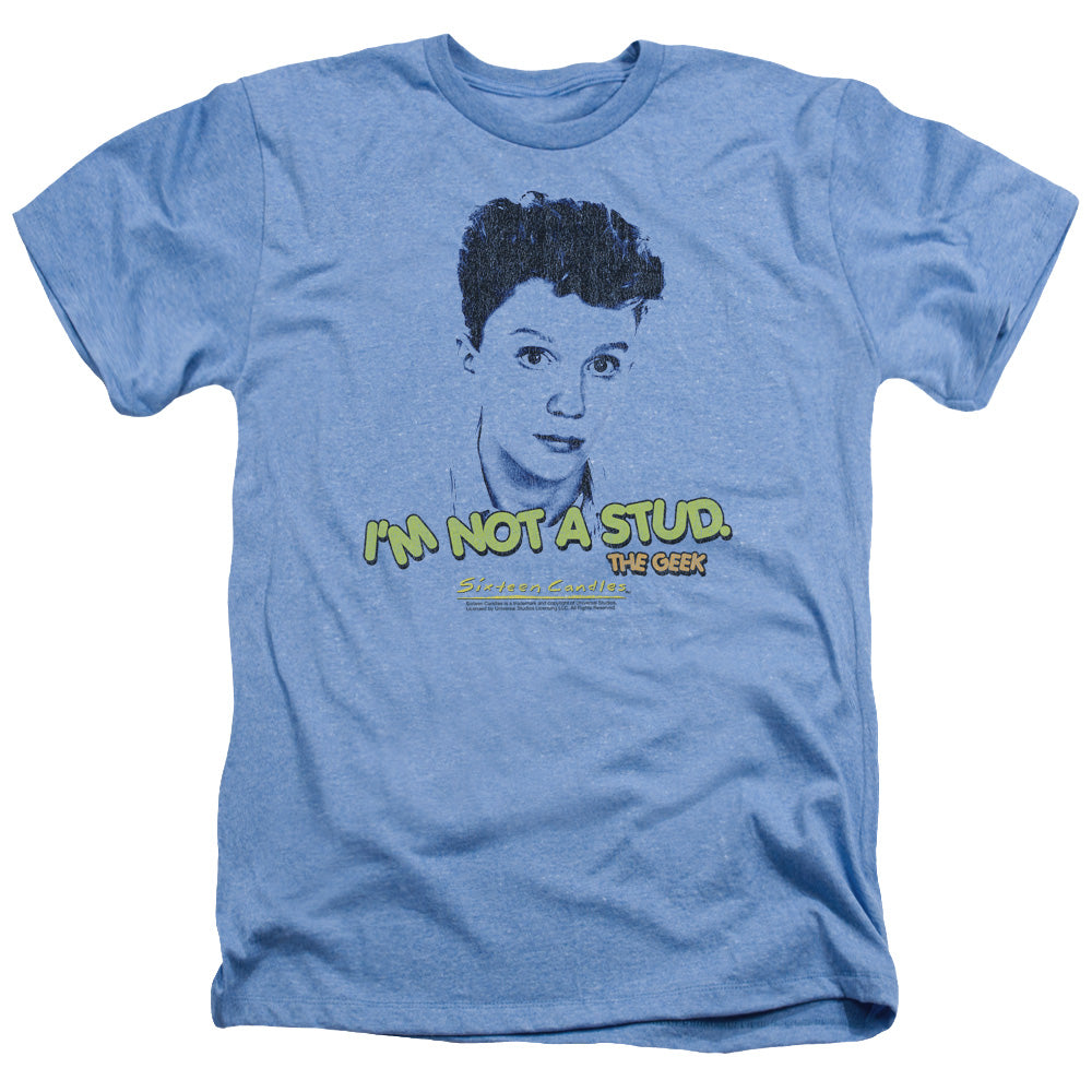 Sixteen Candleshort Sleevetud - Adult Heather - Light Blue T-shirt