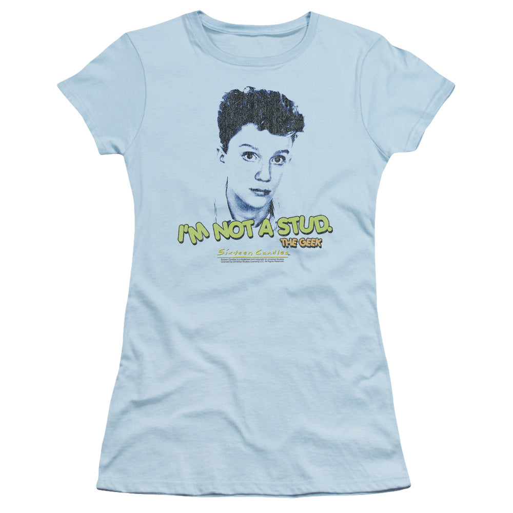 SIXTEEN CANDLE TUD - S/S JUNIOR SHEER - LIGHT BLUE T-Shirt