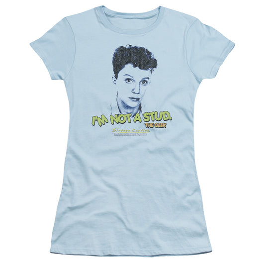 SIXTEEN CANDLE TUD - S/S JUNIOR SHEER - LIGHT BLUE T-Shirt