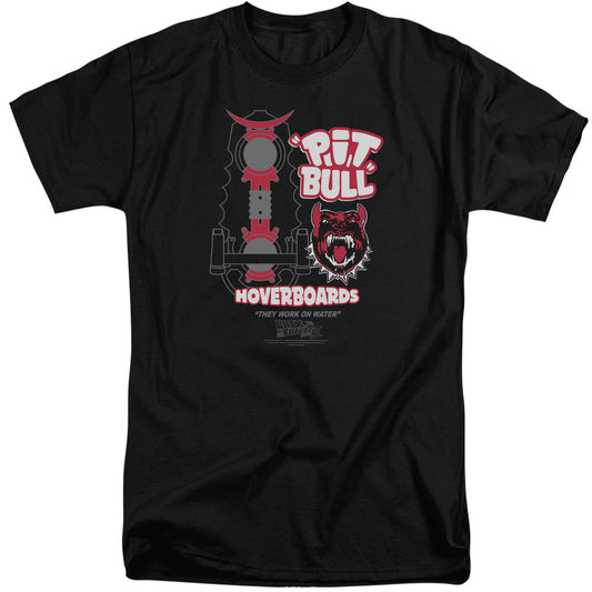 Back To The Future Ii - Pit Bull - Short Sleeve Adult Tall - Black - Xl - Black T-shirt