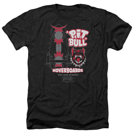 Back To The Future Ii - Pit Bull - Adult Heather - Black