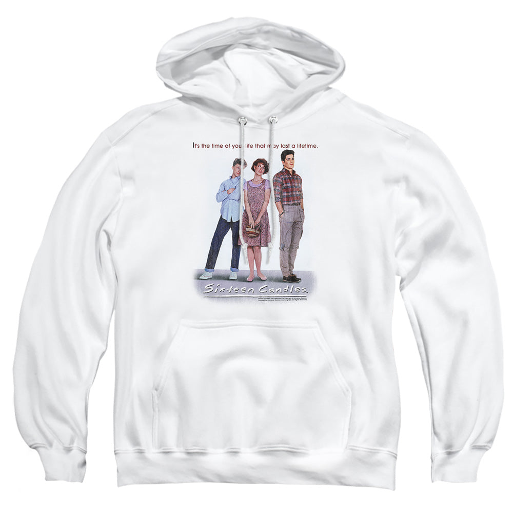Sixteen Candles - Poster - Adult Pull-over Hoodie - White