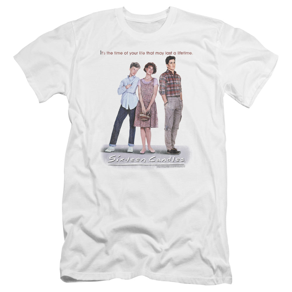 Sixteen Candles - Poster-premuim Canvas Adult Slim Fit 30/1 - White