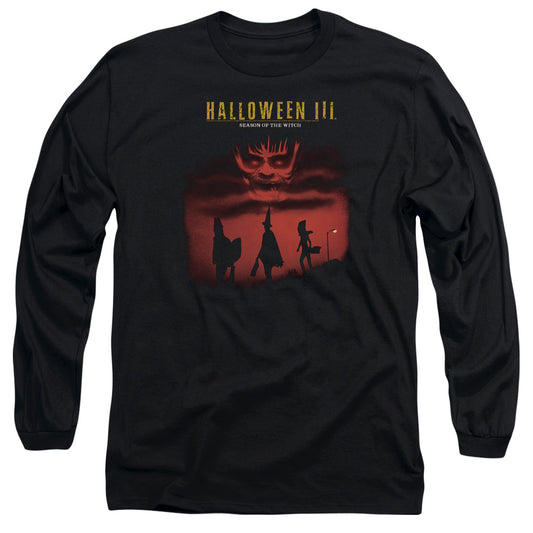 Halloween Iii - Season Of The Witch - Long Sleeve Adult 18/1 - Black T-shirt