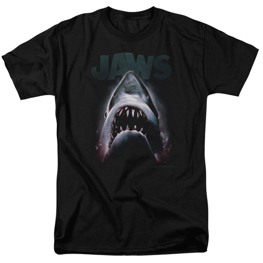 Jaws - Terror In The Deep - Short Sleeve Adult 18/1 - Black T-shirt