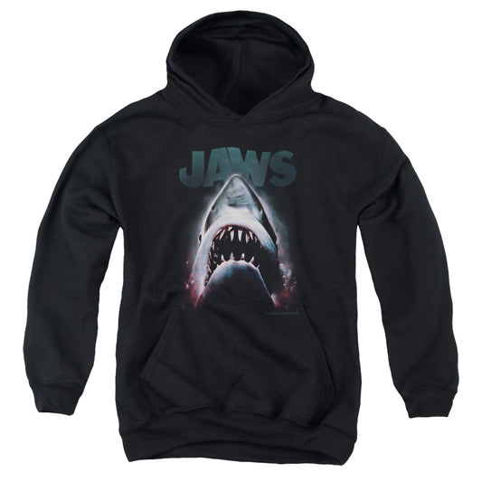 Jaws - Terror In The Deep - Youth Pull-over Hoodie - Black