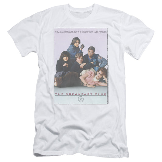 Breakfast Club - Bc Poster - Short Sleeve Adult 30/1 - White - Md - White T-shirt