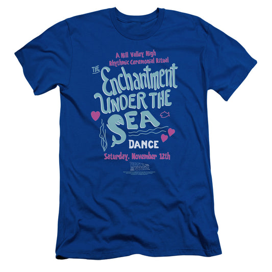 Back To The Future - Under The Sea - Short Sleeve Adult 30/1 - Royal Blue - Sm - Royal Blue T-shirt