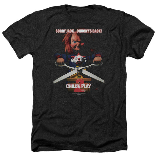 Childs Play 2 - Chuckys Back - Adult Heather - Black