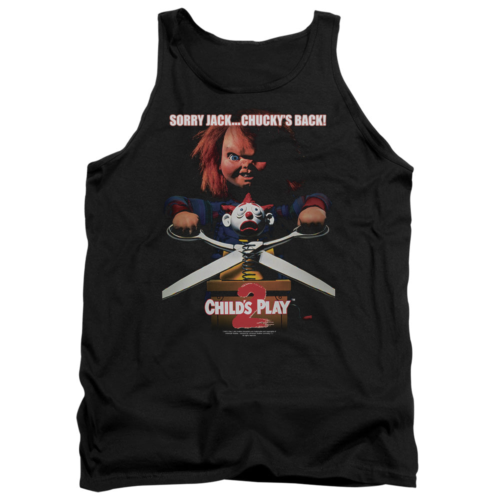 Childs Play 2 - Chuckys Back - Adult Tank - Black - Sm - Black