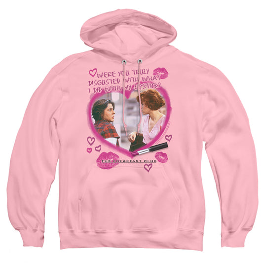 Breakfast Club - Lipstick - Adult Pull-over Hoodie - Pink - Sm - Pink