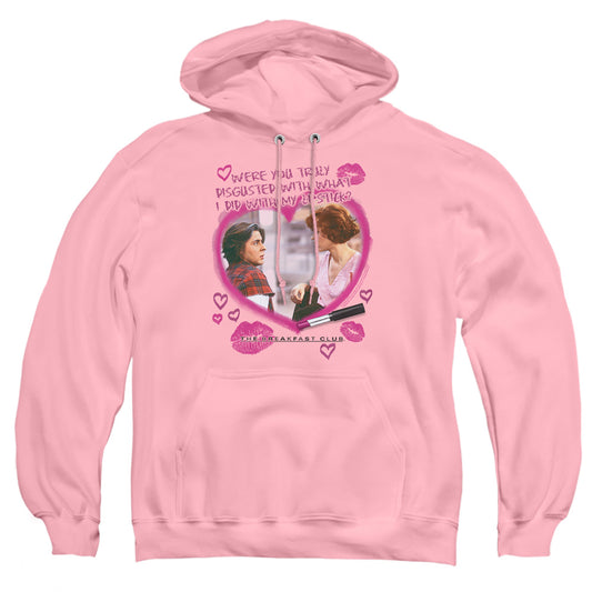 Breakfast Club - Lipstick - Adult Pull-over Hoodie - Pink - Sm - Pink