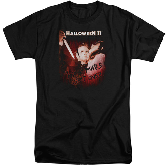 Halloween Ii - Nightmare - Short Sleeve Adult Tall - Black - Xl - Black T-shirt