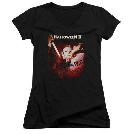 Halloween Ii - Nightmare - Junior V-neck - Black - Sm - Black