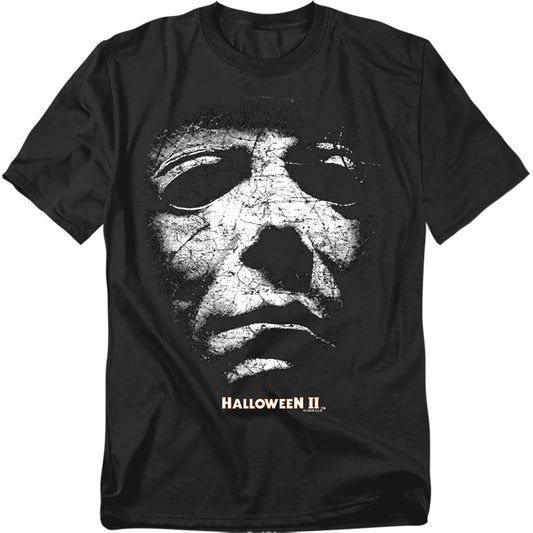 Halloween Ii - Mask - Short Sleeve Adult 18/1 - Black T-shirt