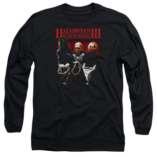 Halloween Iii - Trick Or Treat - Long Sleeve Adult 18/1 - Black T-shirt