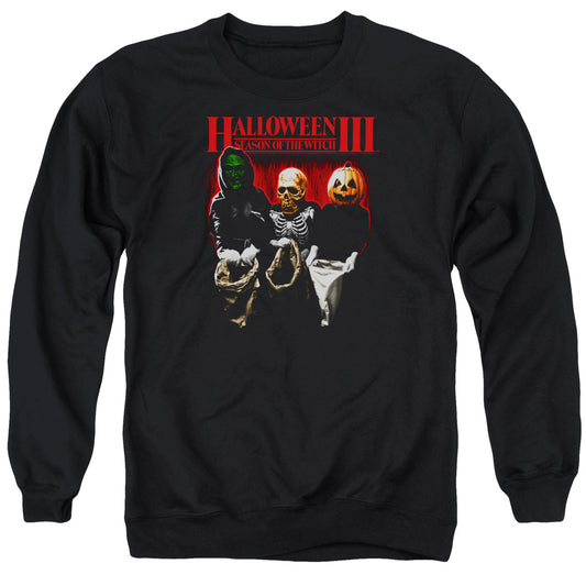Halloween Iii - Trick Or Treat - Adult Crewneck Sweatshirt - Black