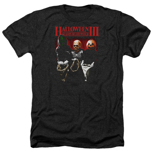 Halloween Iii - Trick Or Treat - Adult Heather-black