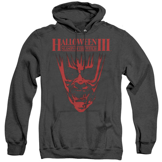 Halloween Iii - Title - Adult Heather Hoodie - Black